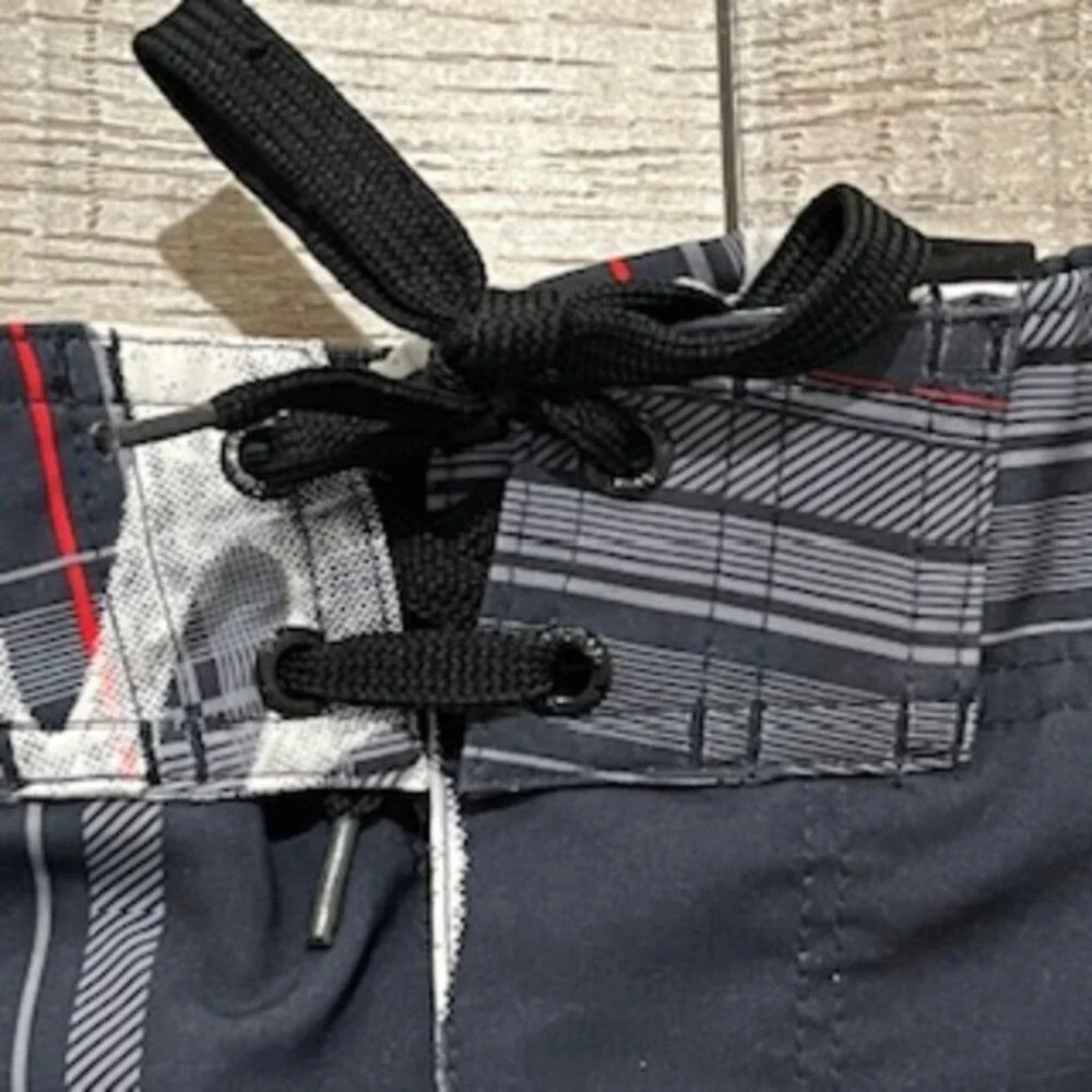 Hang Ten Swim Trunks Mens Large Board‎ Shorts Waist 34